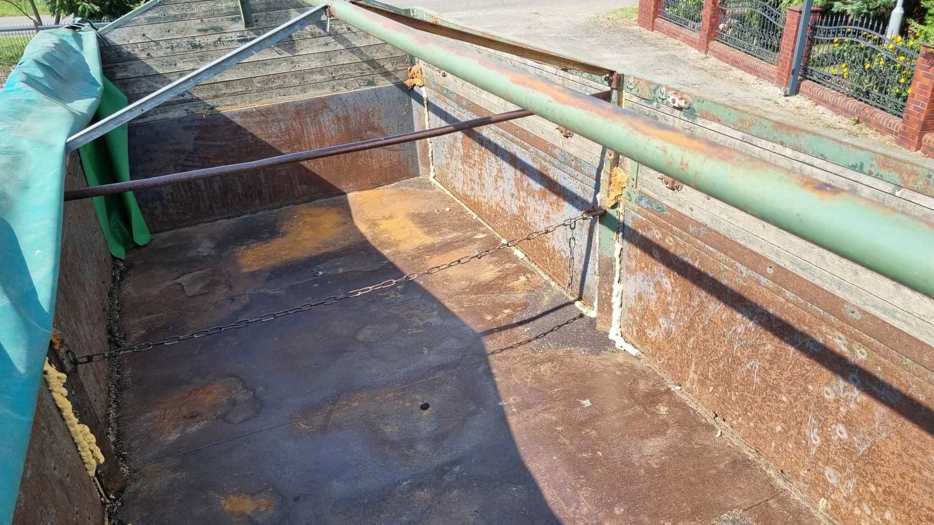 Przyczepa dwustronny kiper wywrot Blumhardt 16 zarejestrowana Niemiec