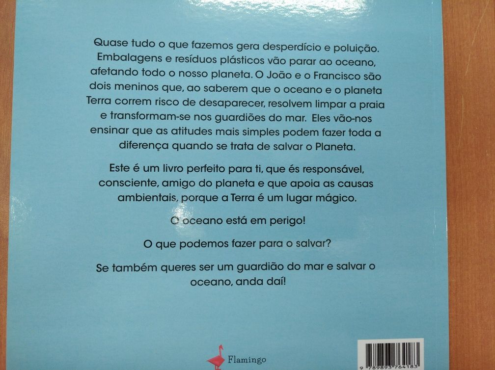 Livro "Vamos salvar o oceano" (2023)