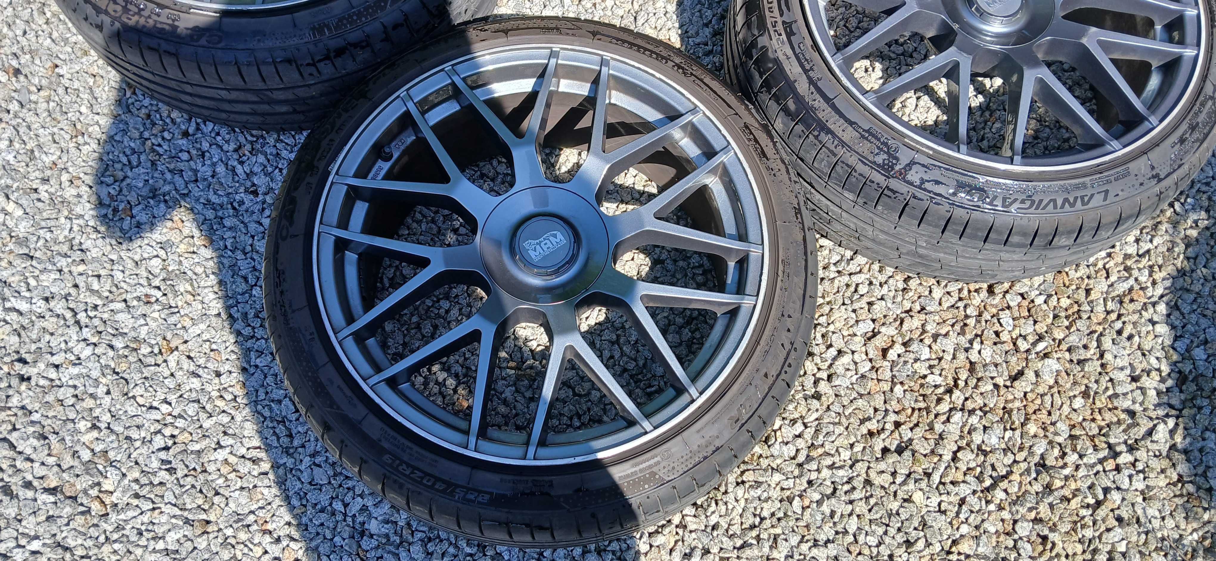 Alufelgi 19 MAM 5x112 Audi Vw Mercedes NOWE OPONY LETNIE 5X100