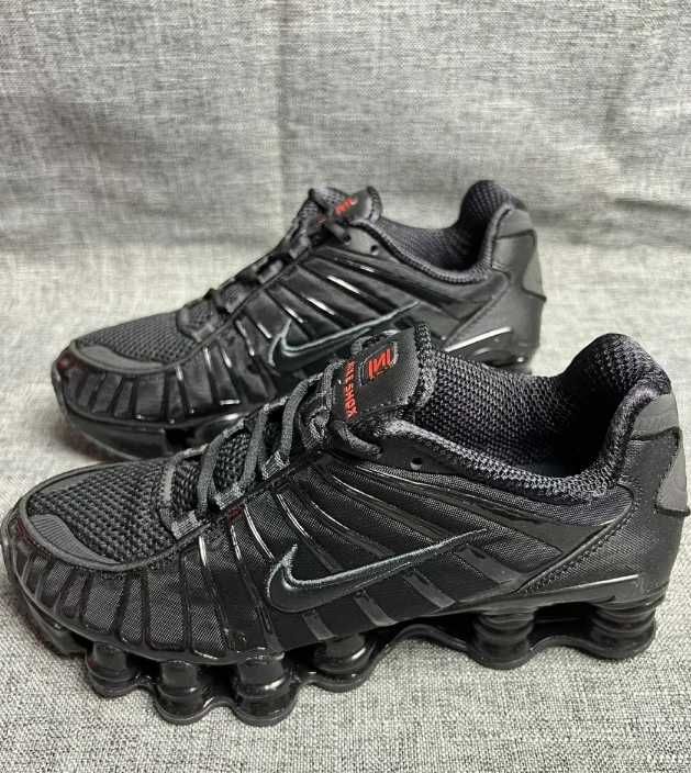 Nike Shox TL Black Max Orange r.39