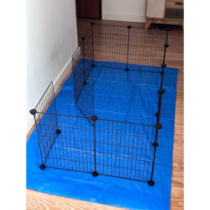 Kojec dla SHIH TZU z Plandeką Antypoślizgową-Łatwy Montaż