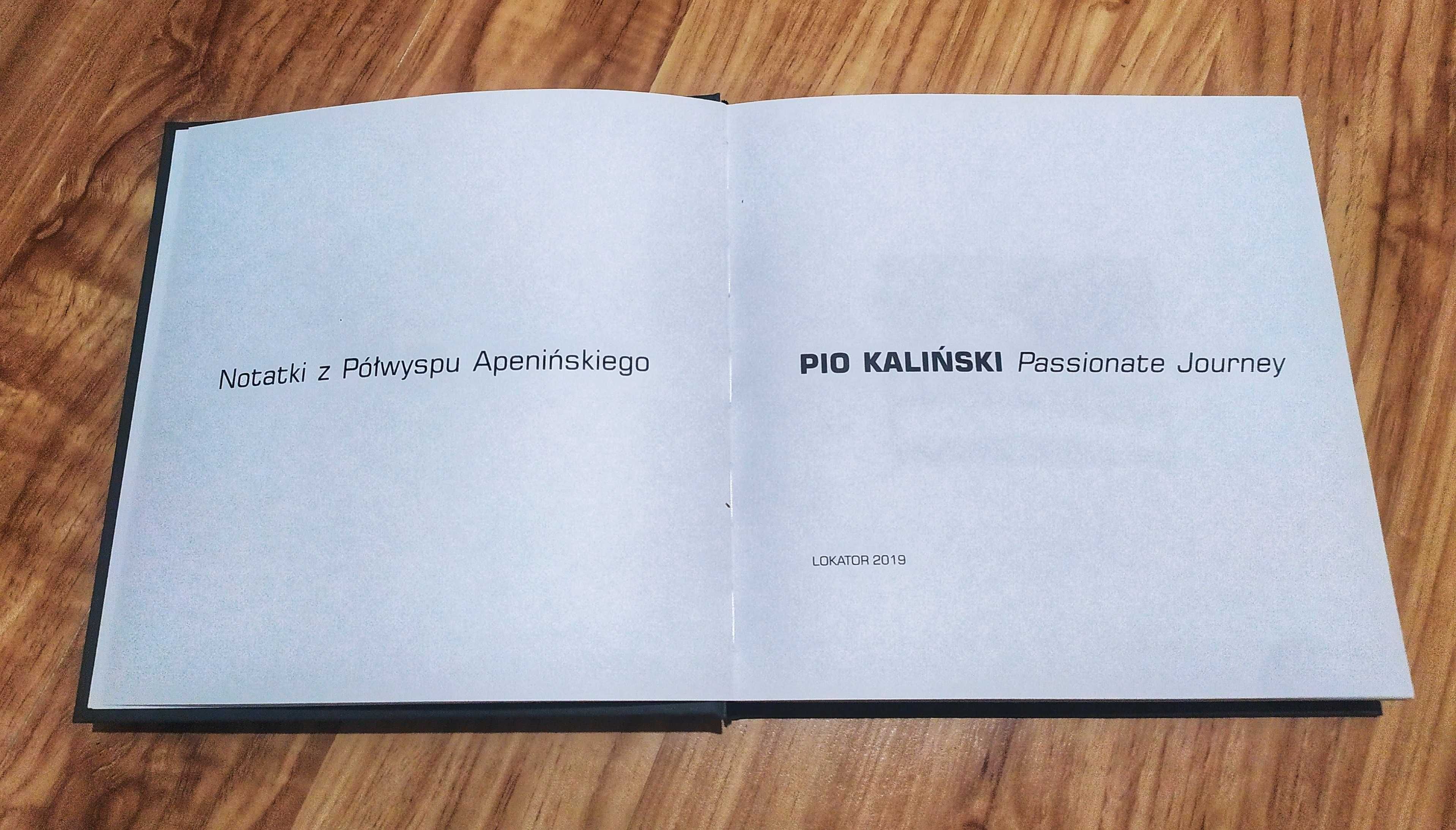 Książka Passionate Journey + wstawka od autora Pio Kaliński