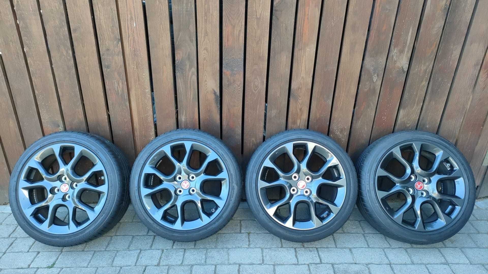 Koła Fiat Spider Suzuki 17''4x100 opony Bridgestone 205/45/17 (OL1634)