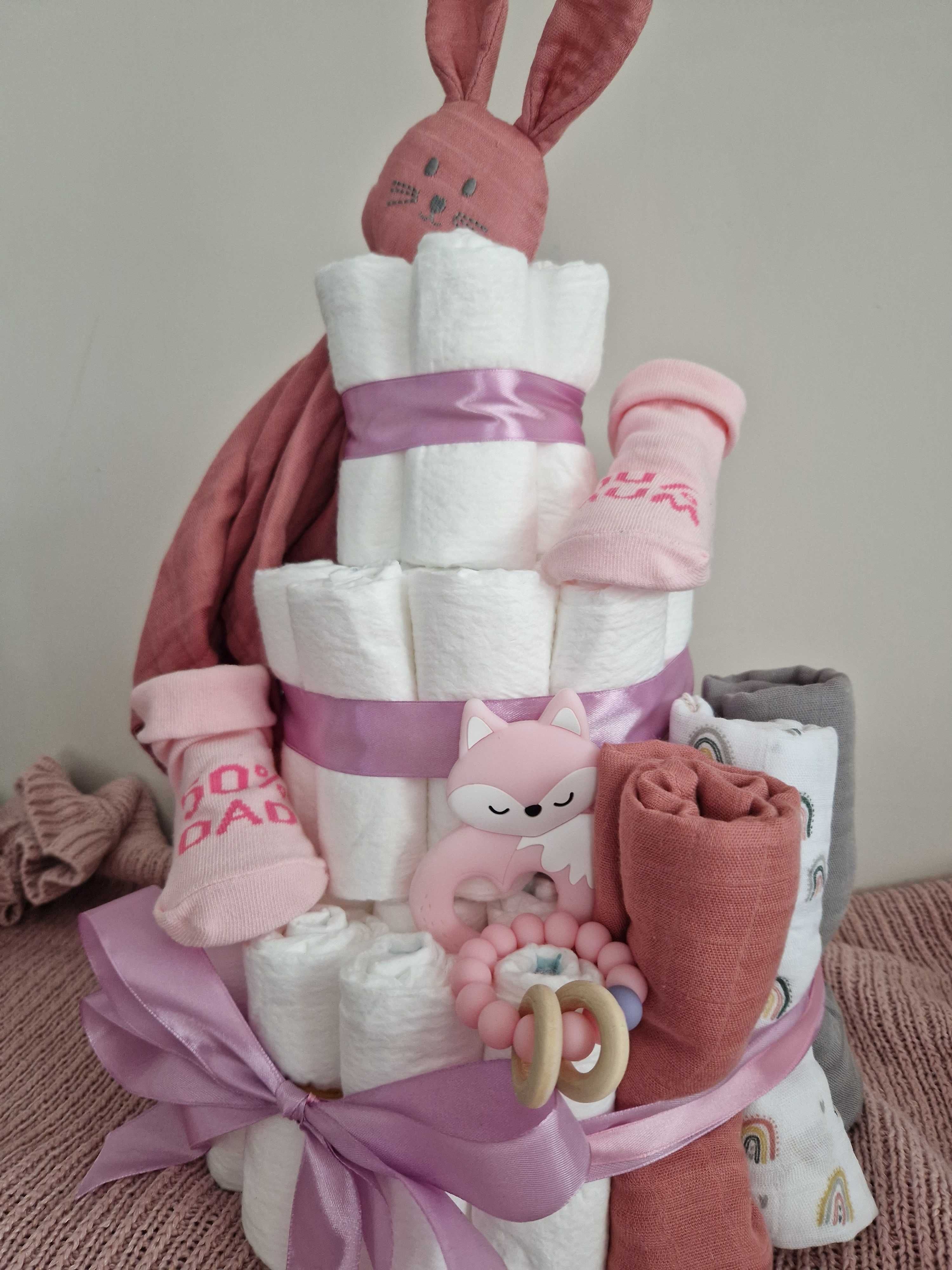 Tort z pampersów, pieluch