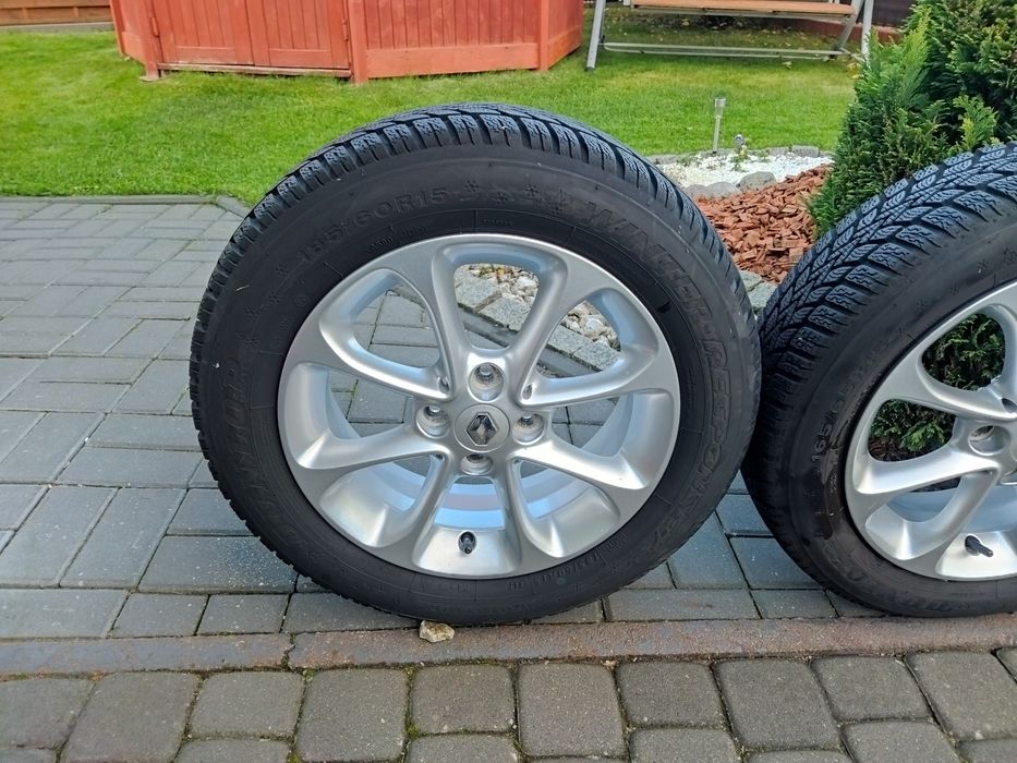4x100 15 Cali Koła Alu 185/60/15-165/65/15 Renault Twingo tpms