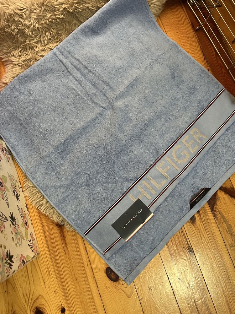 Tommy Hilfiger ręcznik różowy duży 70x130 cm 130 cm 70 100% bawełna