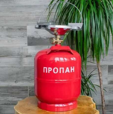 Газовий балон + пальник grant — автономне приготування без світла