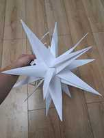 Dekoracja świąteczna gwiazda Bożonarodzeniowa LED 3D, 50 cm