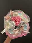 Bukiet z pampersów prezent dla dziecka baby shower chrzest