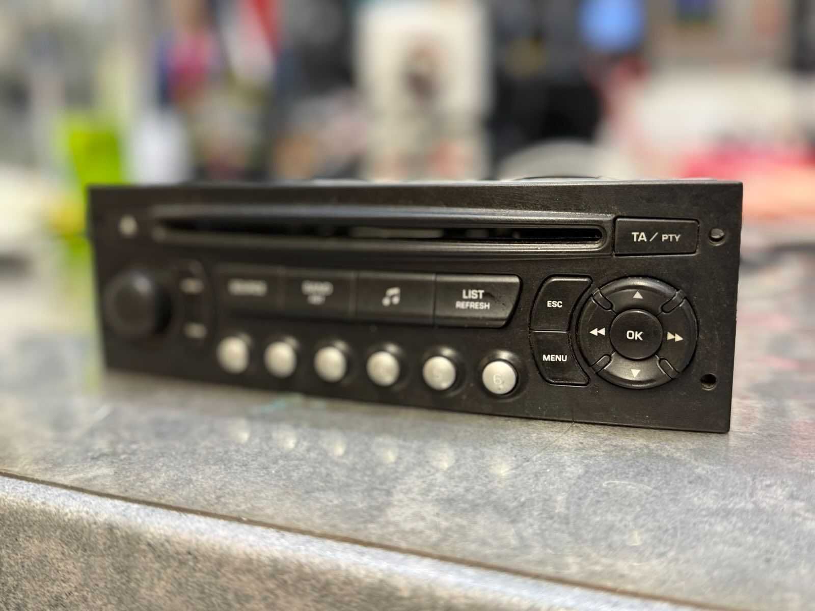 Fabryczne Radio PSARD4T5N1KML VA Peugeot 206