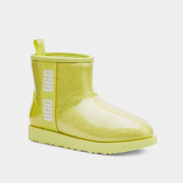UGG classic  clear mini yellow