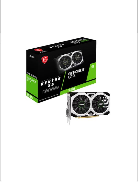 Gráfica MSI GeForce® GTX 1650 D6 VENTUS XS OC 4G