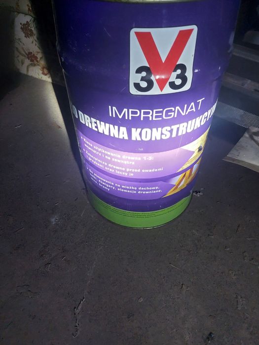 Łóżko 220 cm duże, biale, impregnat 25 l