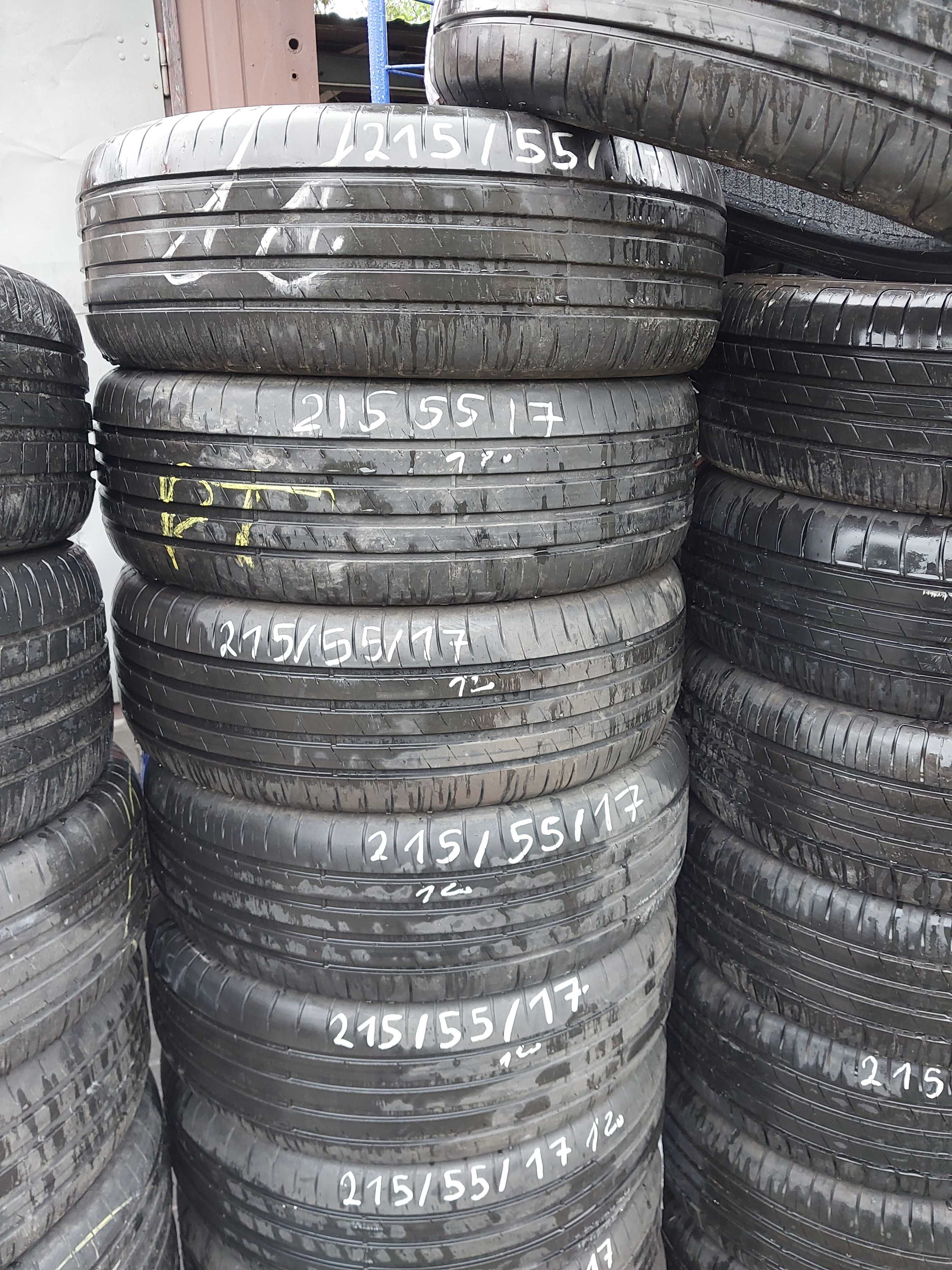 Opony letnie używane 215/55/17 Goodyear ładny stan okazja Toruń!