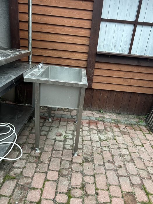 Basen zlewozmywak gastro