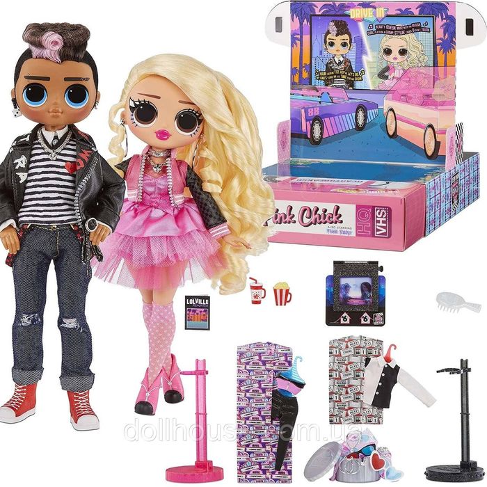 Ориг набір 2в1 лол омг lol omg movie magic boy мальчик хлопчик парочка