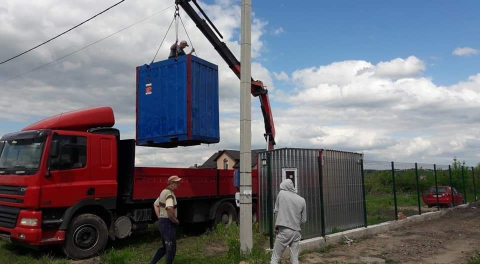 Оренда контейнера та вагончика