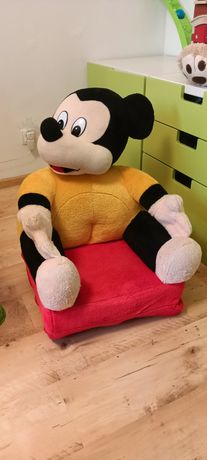 Fotel dziecięcy Myszka Miki