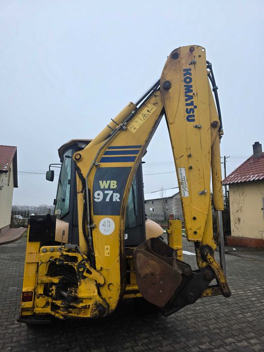 Koparko-Ładowarka Komatsu WB97R WB 97 R 2013r JCB 3CX Caterpillar 432E