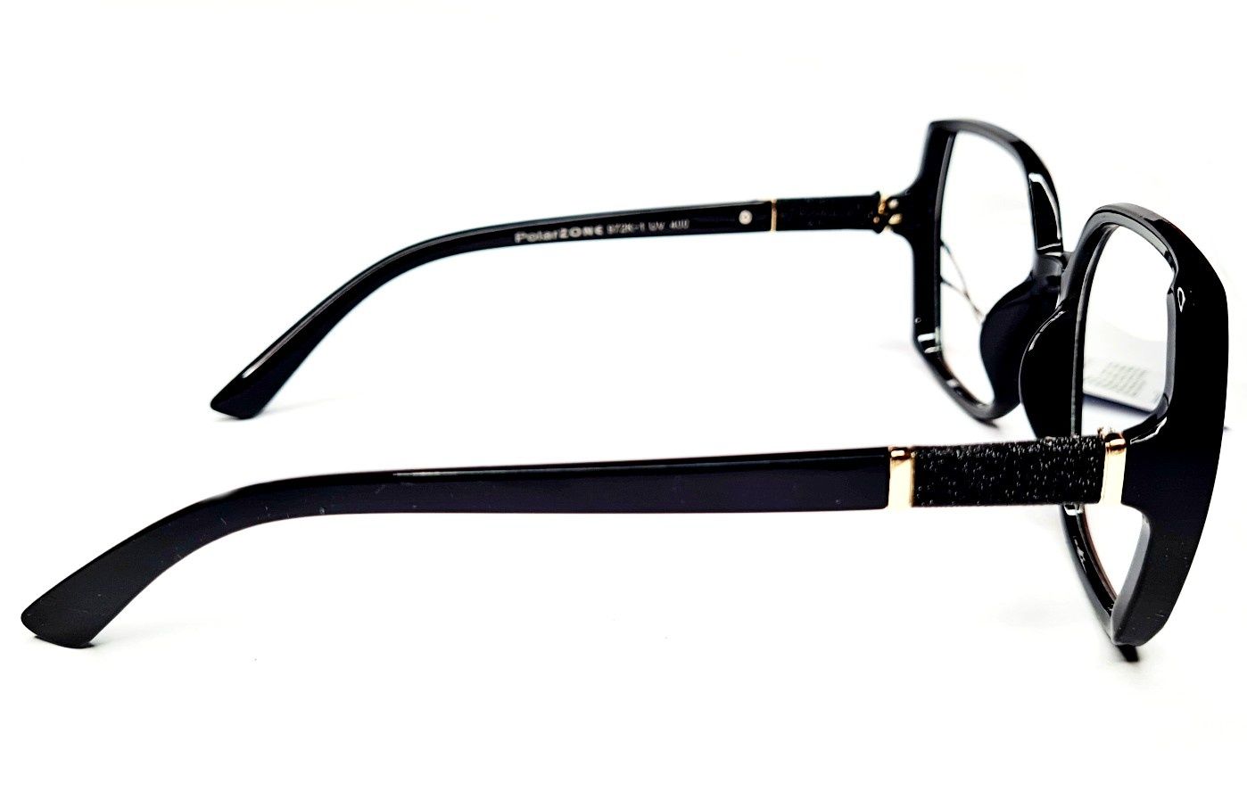 Nowe modne okulary do komputera zerówki marki Polarzone czarne