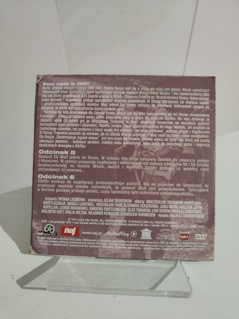 Siedemnaście mgnień wiosny odcinek 5 i 6 DVD