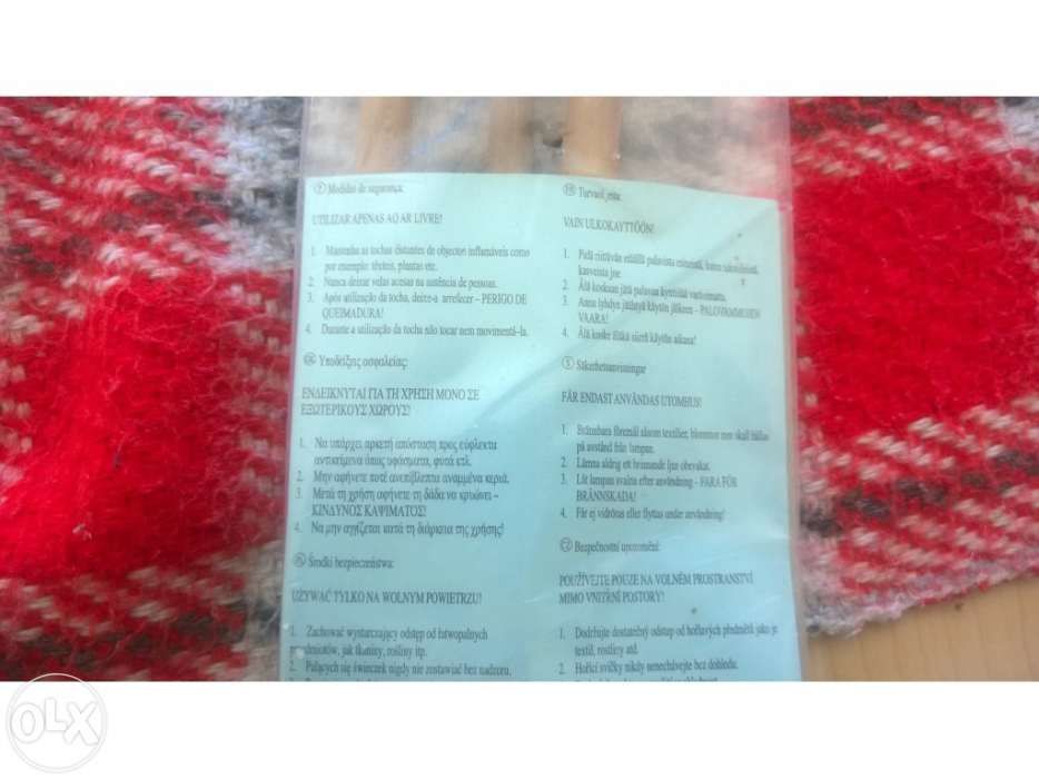 Tochas de jardim anti mosquitos