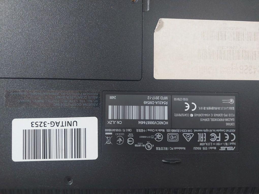 Laptop notebook Asus VivoBook 15 R542U i5-8250U