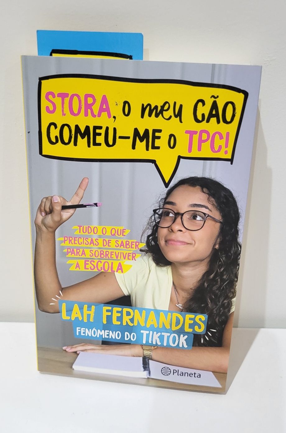 Livro "Stora, o meu cão comeu-me o TPC!"