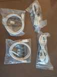 Przewody, kable do komputera/monitora: zasilanie, DisplayPort,
