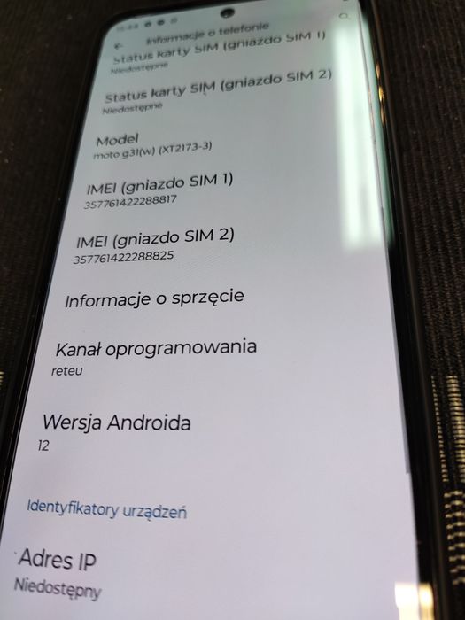 Motorola G31  X2173-3 4gb/64 gb LTE NFC stan bdb