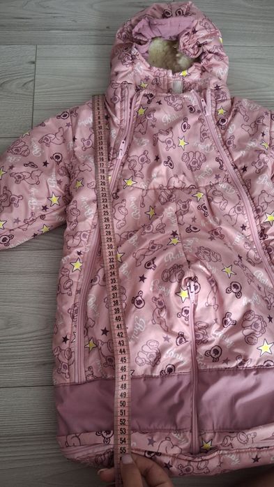 Комбінезон зимовий на дівчинку