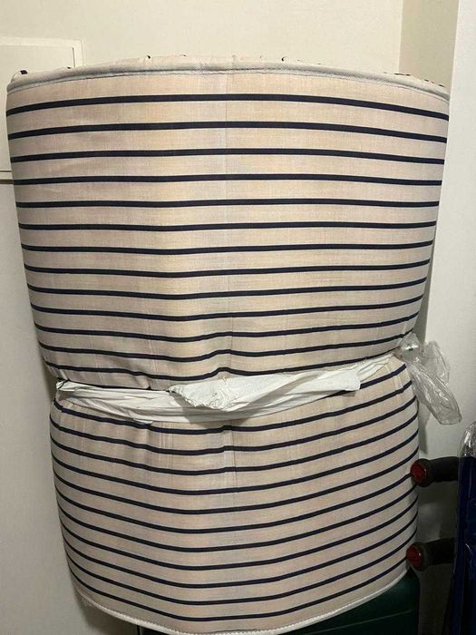 colchão solteiro + estrado dobrável