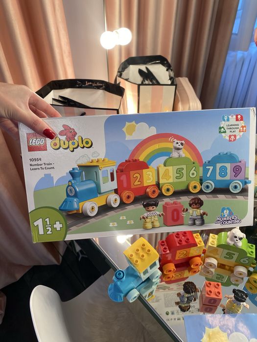 Конструктор lego duplo потяг для малюків розвиваючі іграшки кубики