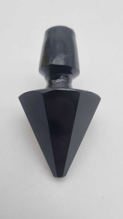 Karafka kryształowa Art Deco szkło kolorowe Design