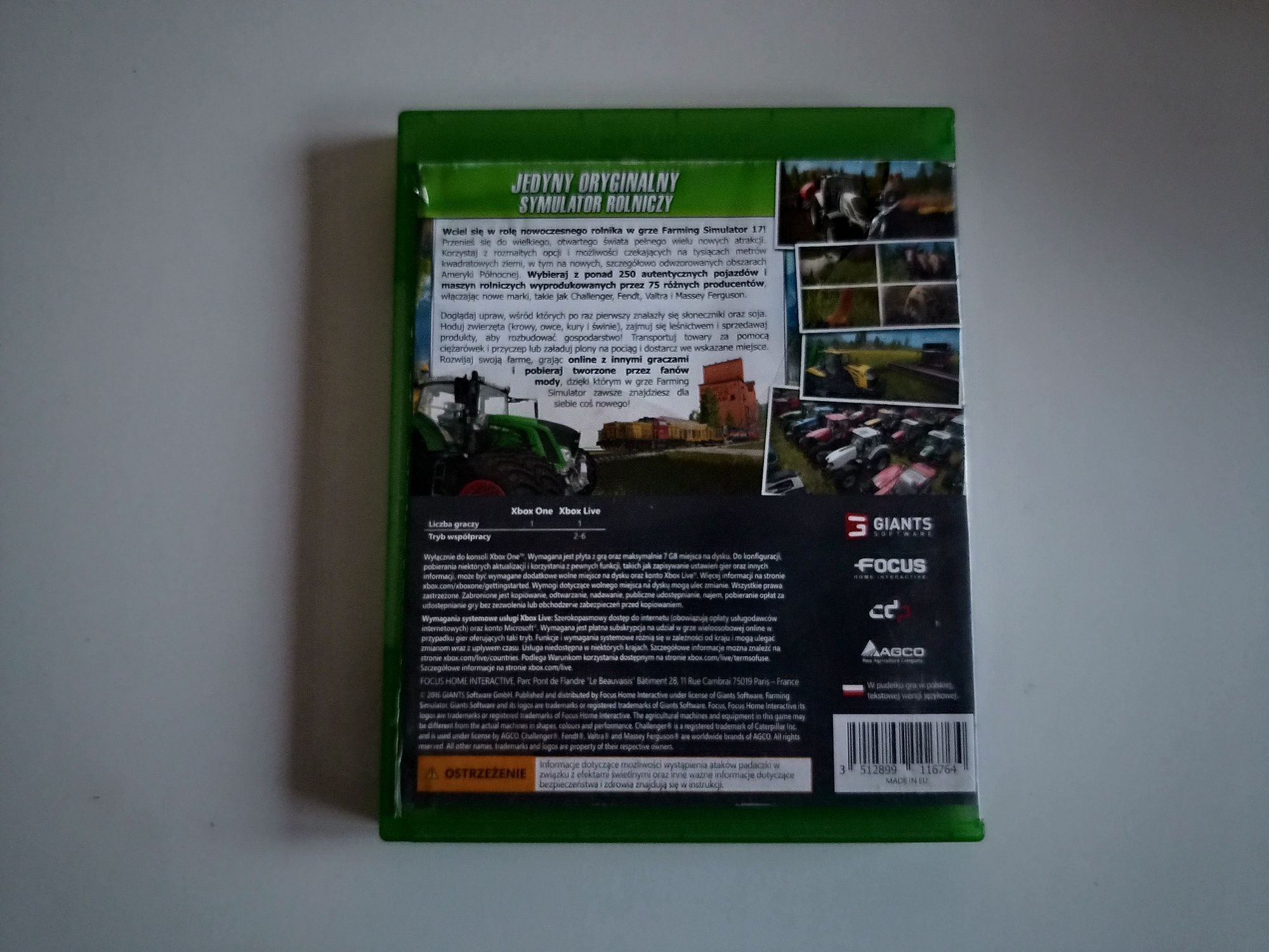 Gra XBOX ONE Farming Simulator 17 (P)