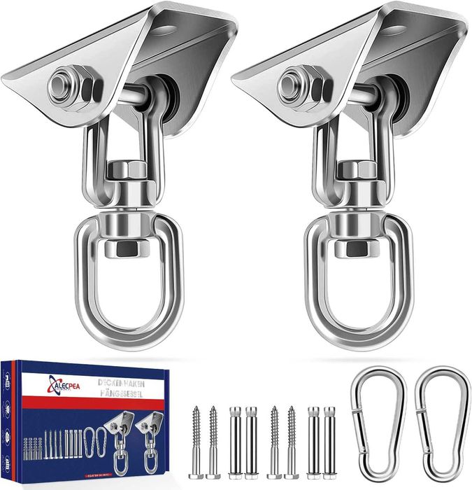 ALECPEA stalowy hak sufitowy 450 kg ZESTAW 2 SZT