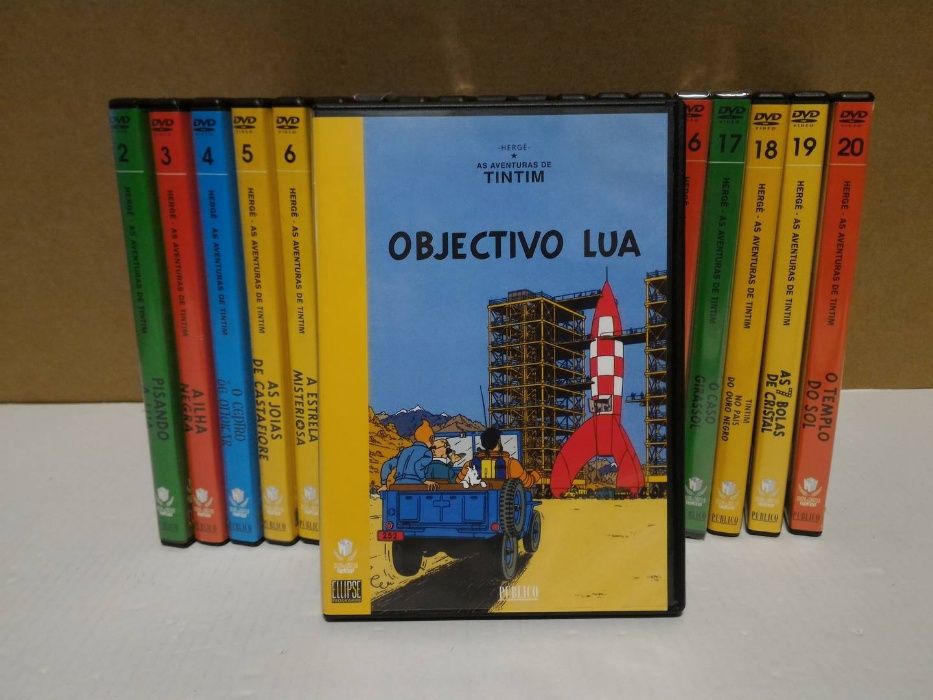 Colecção DVD´s Tintim