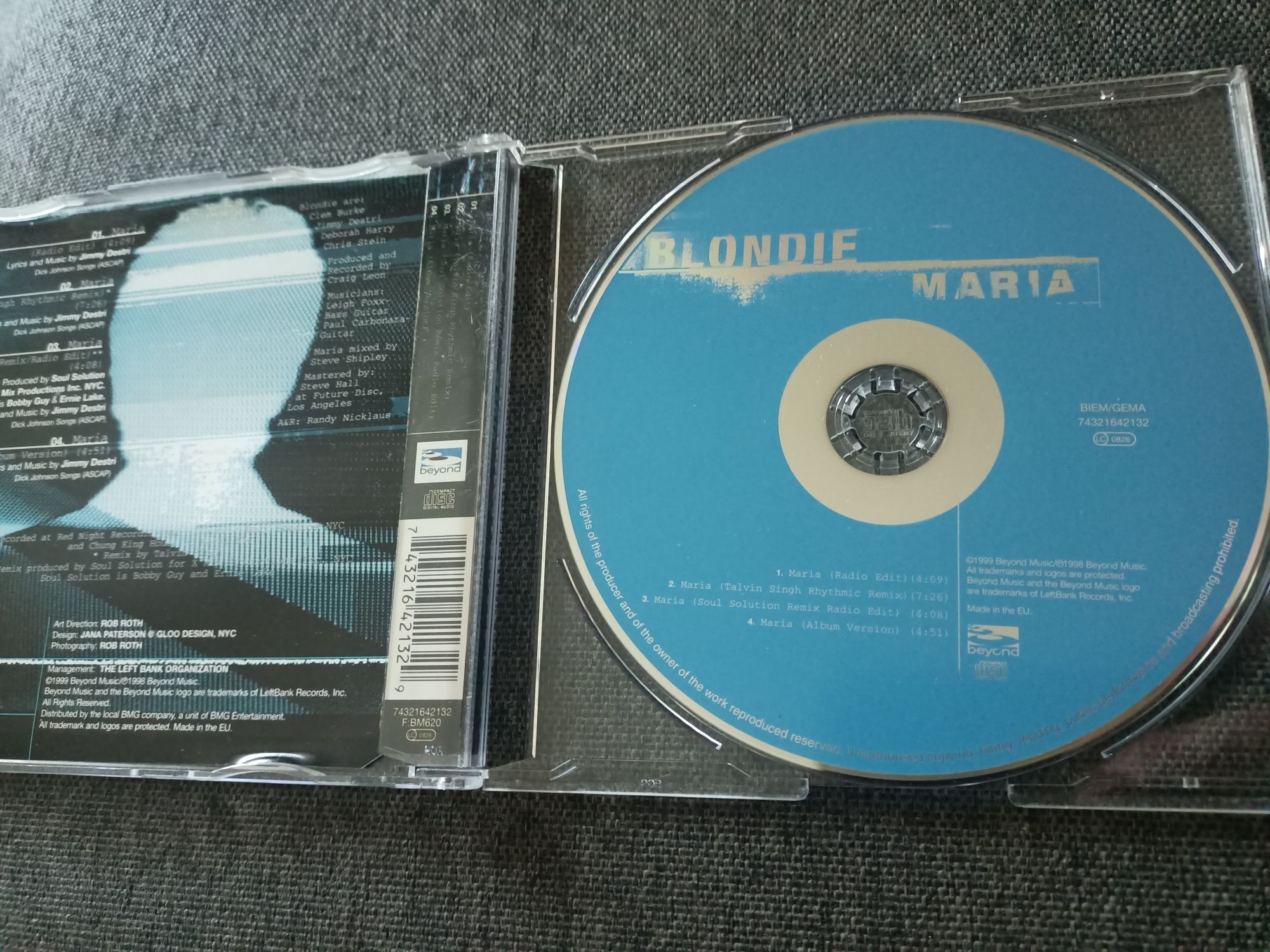 Blondie - Maria (CD, Maxi)(vg+)