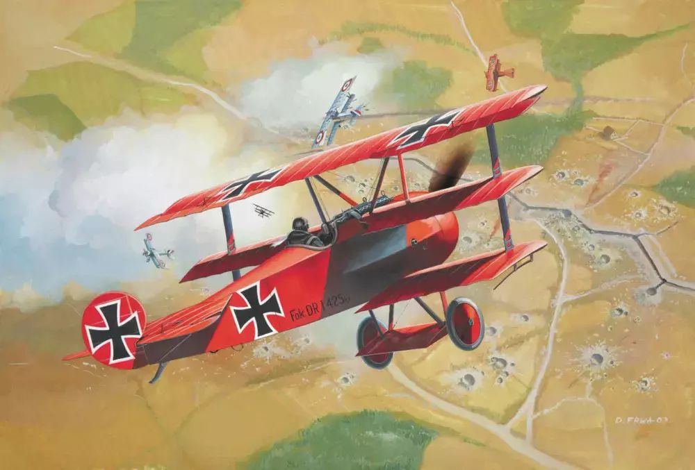 Model samolotu Fokker Dr. 1. Revell. Nowy Produkt
