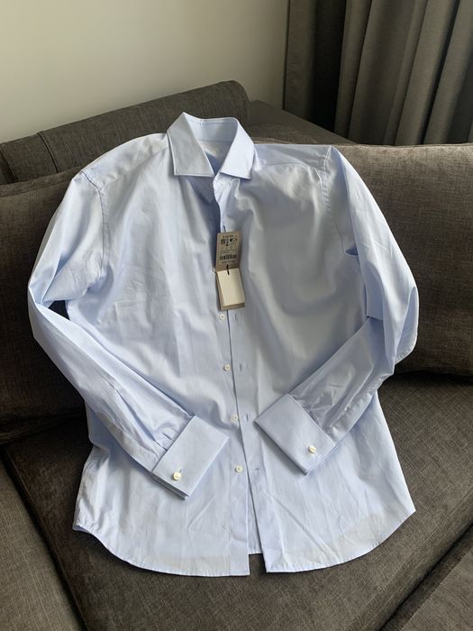 Сорочка, рубашка під запанки Massimo Dutti, р. L, 42