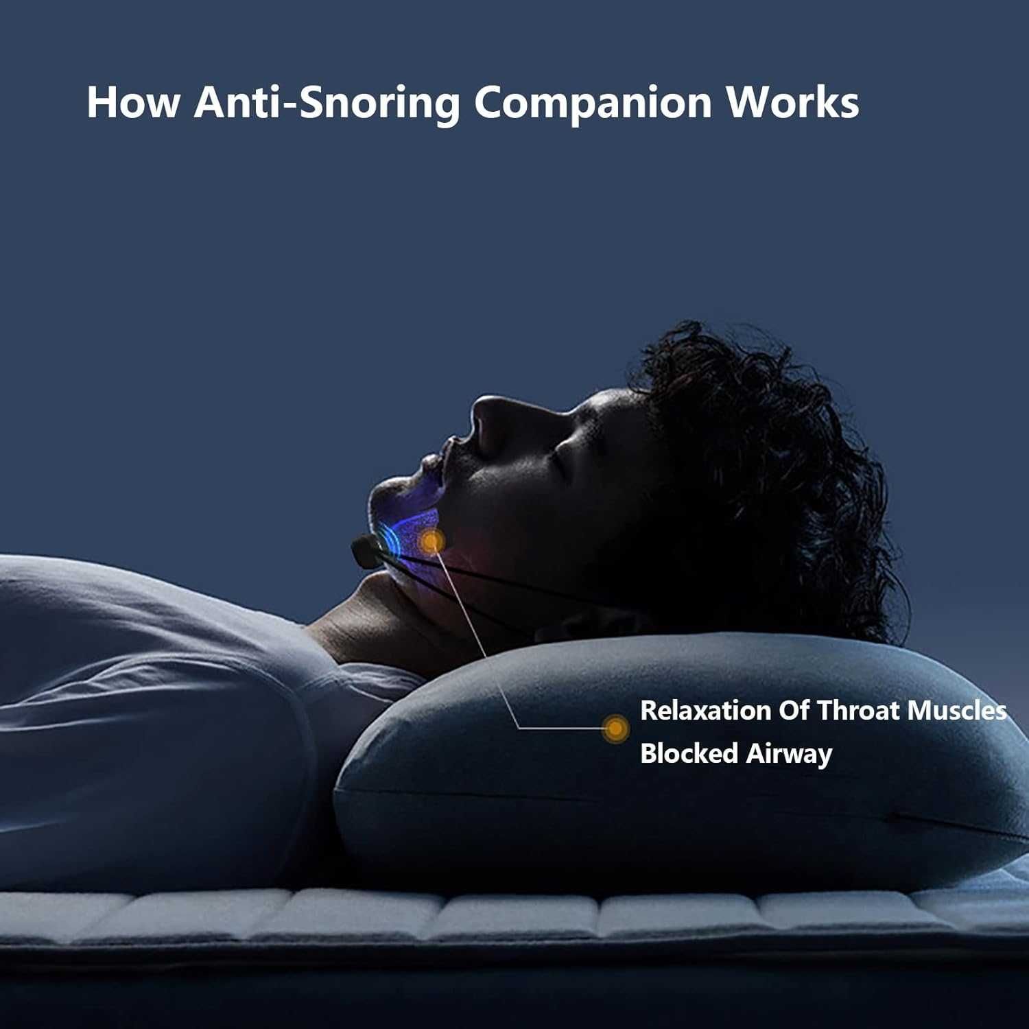 Inteligentne urządzenie przeciw chrapaniu Smart anti snoring Impulsy