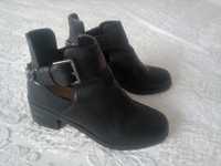 Botas pretas Pull&Bear