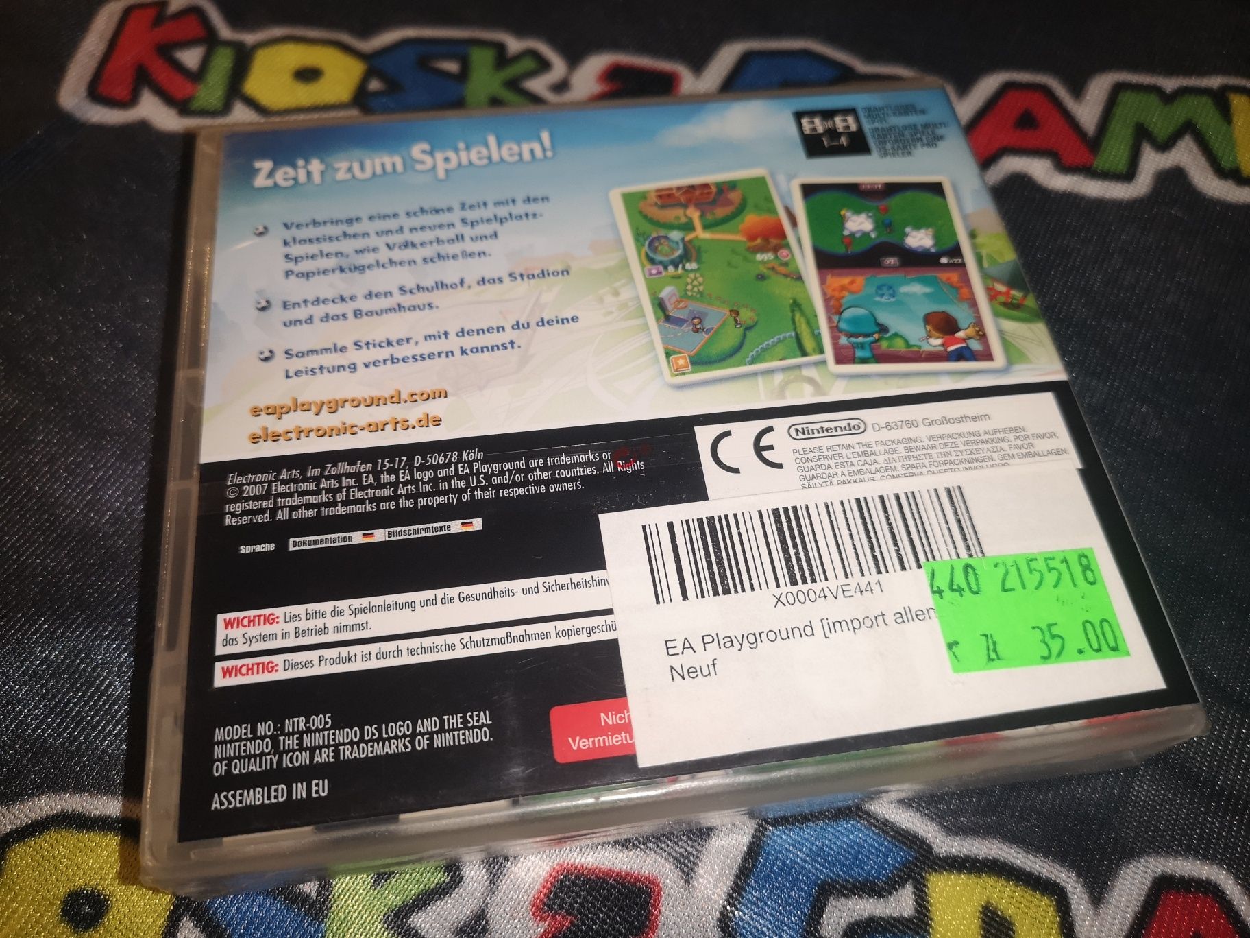 EA PlayGround  DS 3DS NINTENDO gra ANG (nowa w folii) sklep Ursus
