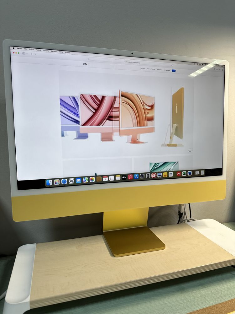 iMac 24” 2021, M1, Yellow