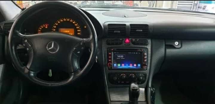 Auto Rádio Android Para Mercedes Benz W203 W209 W208 W463 Vito Viano