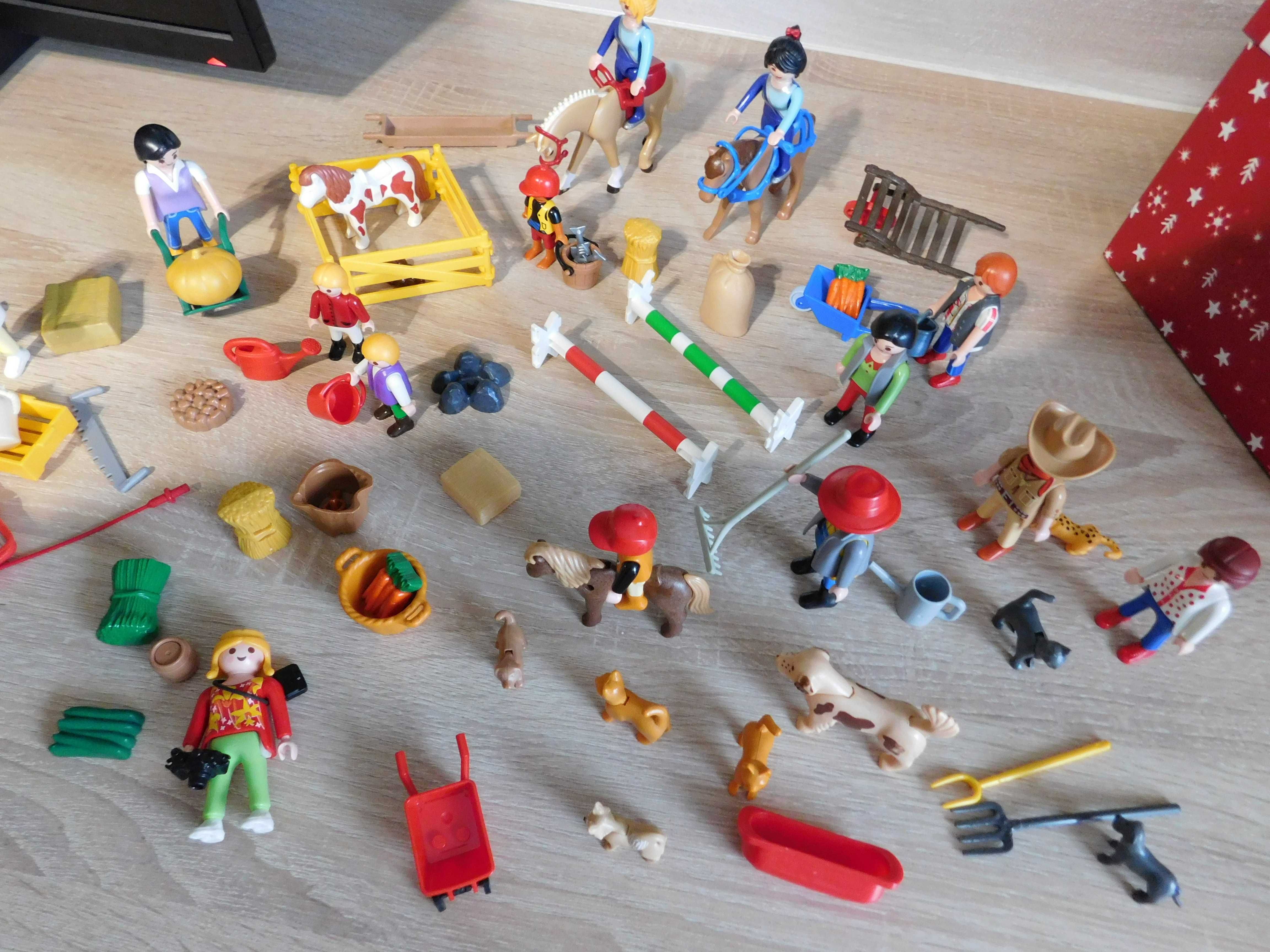 Bardzo duży zestaw Playmobil akcesoria super stan