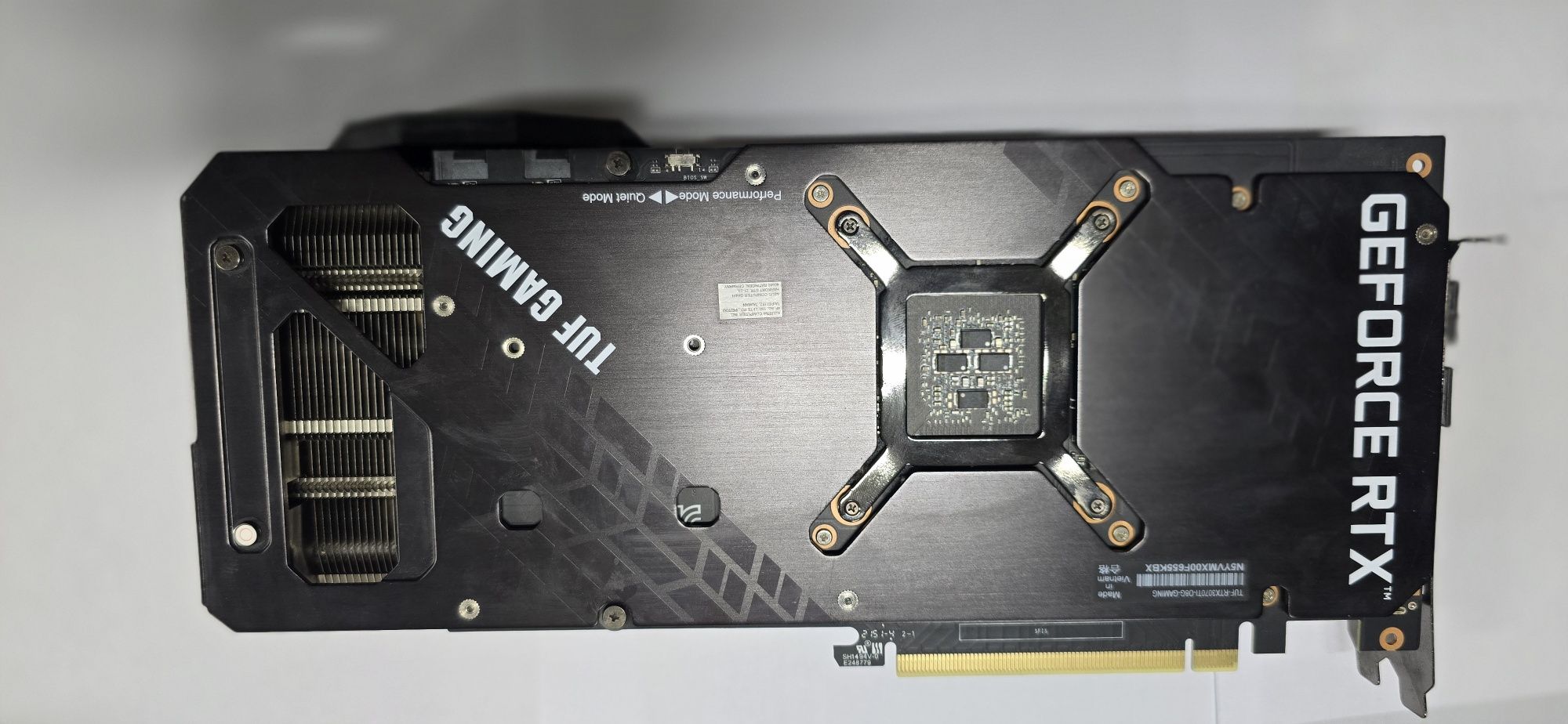 Відеокарта Asus GeForce RTX 3070Ti TUF Gaming Edition OC 8GB GDDR6X