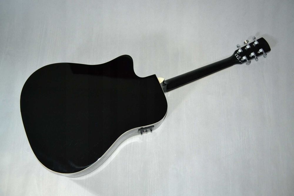 Harley Benton CLD-60SCE LITY TOP gitara elektroakustyczna - ustawiona!