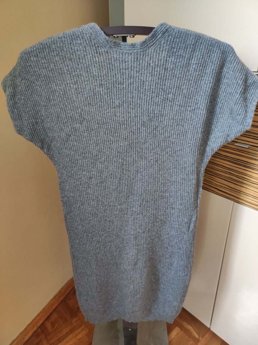 Sukienka szara Stile Benetton r. S