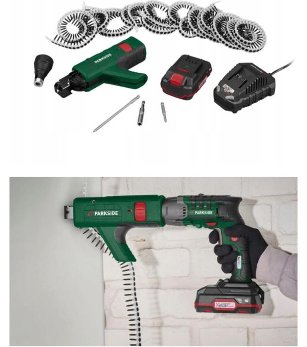 PARKSIDE wkrętarka do GK TBSA 20 V A1 akumulator 2Ah